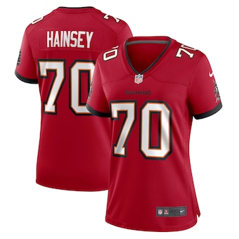 womens nike robert hainsey red tampa bay buccaneers game jer